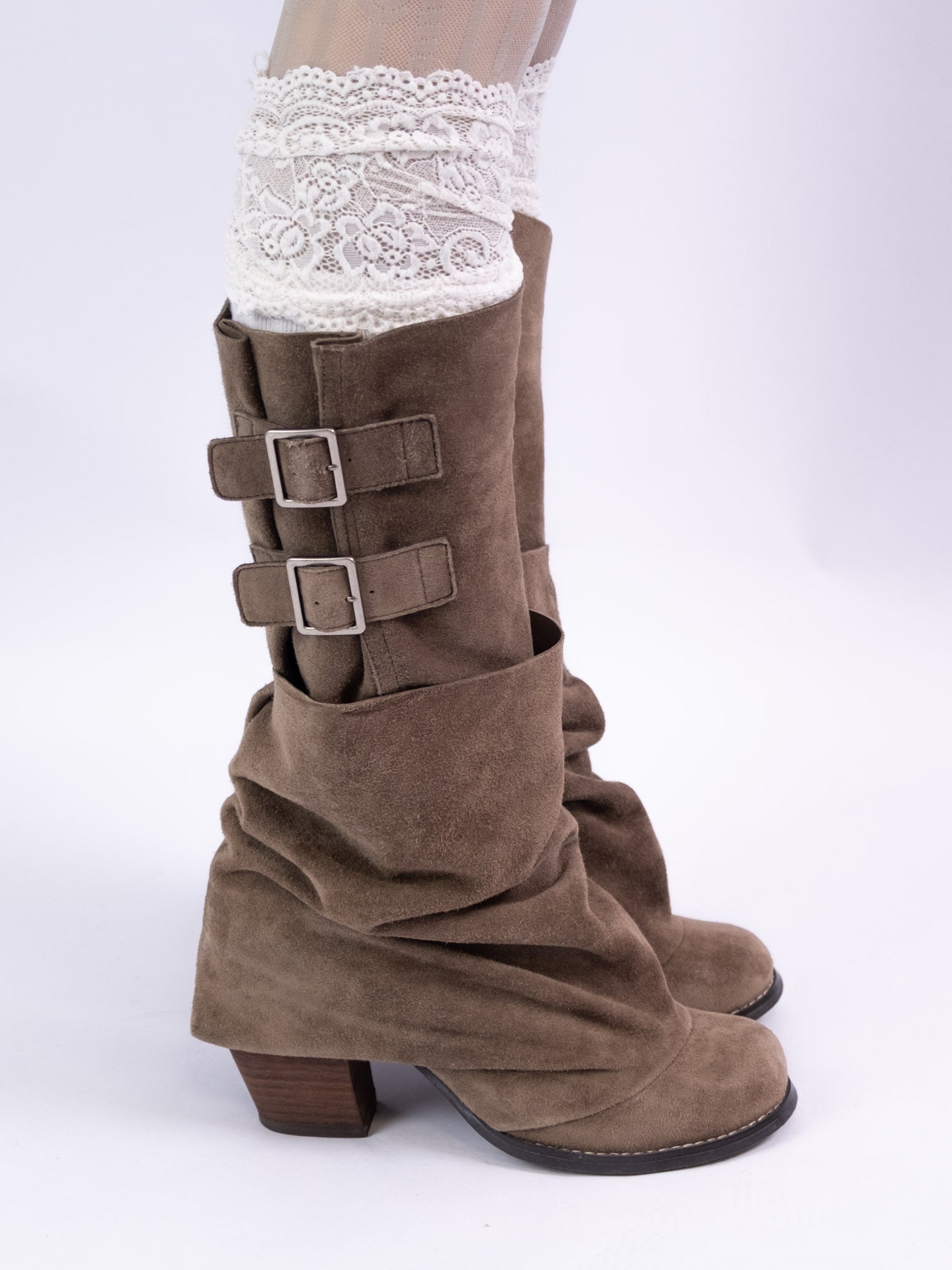 ZUCCa Brown Suede Platform Boots Size M – Taro's Wish