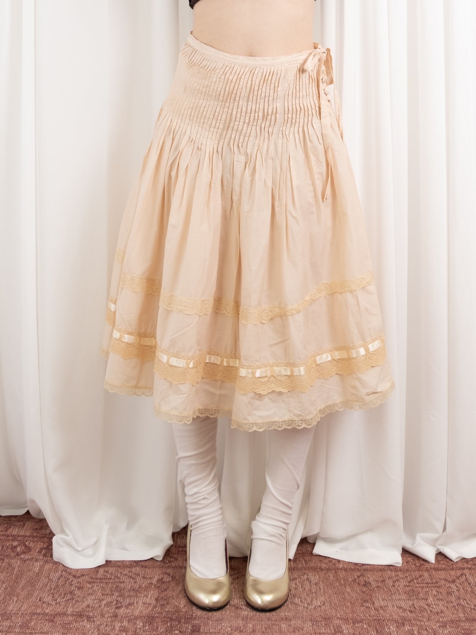 Espresso Brown Maxi Skirt | Paneled Godet Flare Skirt – Taro's Wish