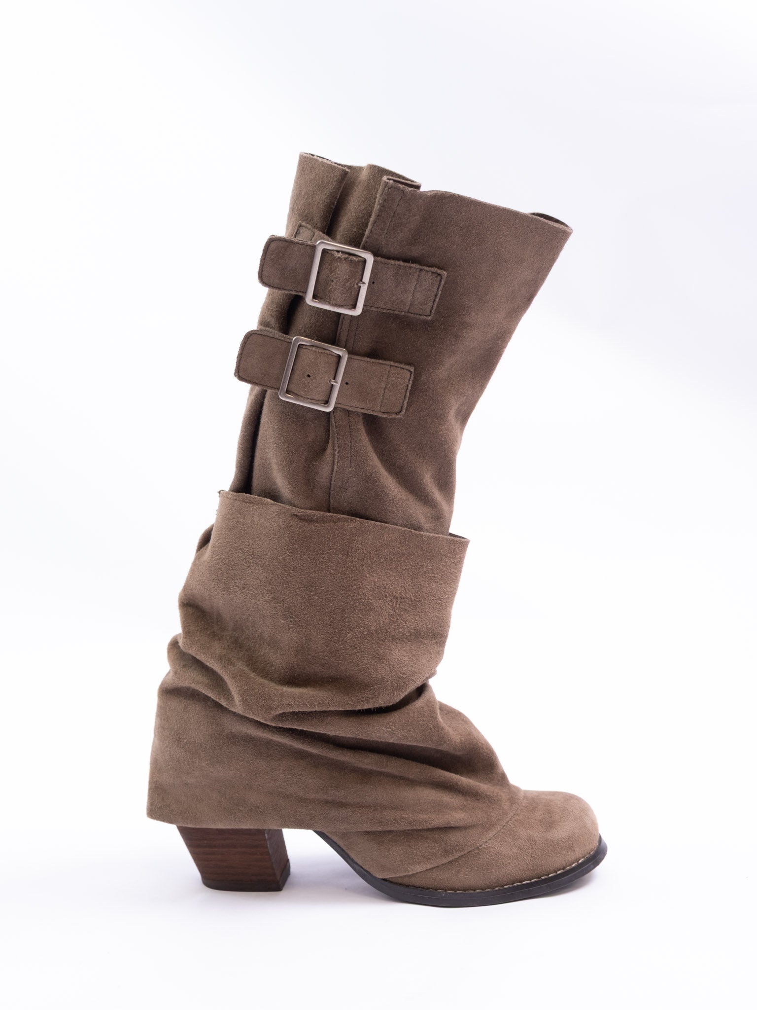 ZUCCa Brown Suede Platform Boots Size M – Taro's Wish