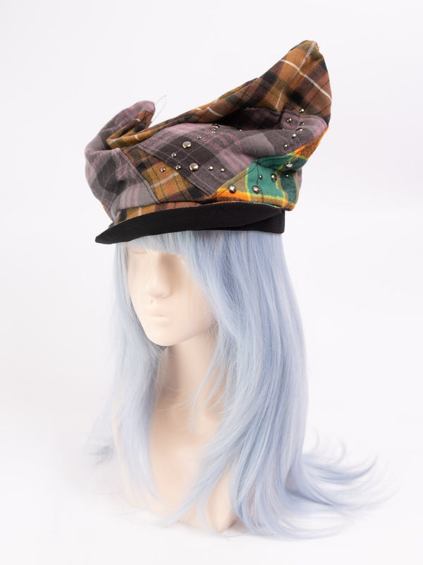 STUDDED CAT EAR HAT | MAJO TORIPURU