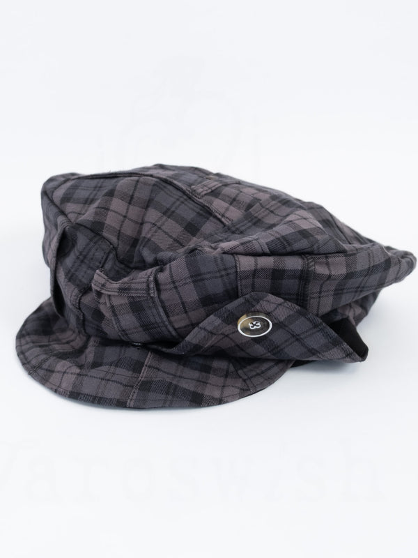 SHADOW PLAID BERET | MAJO TORIPURU